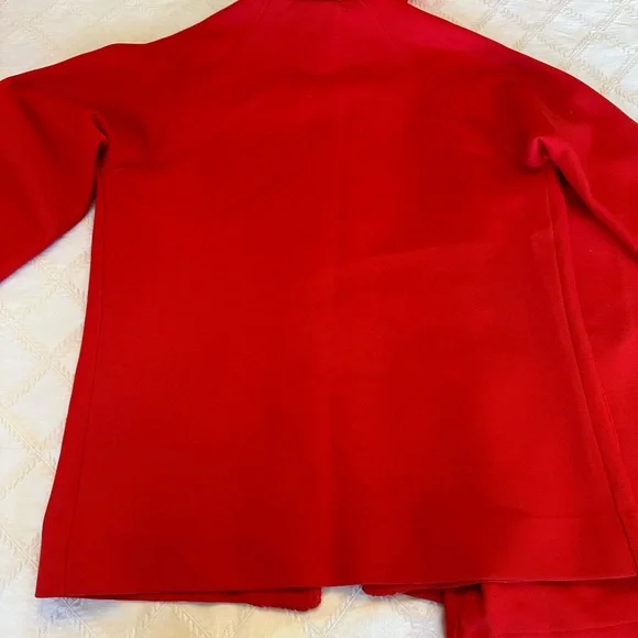 Vintage 1970’s Hedy Knits Of California Red Pantsuit Sz S Matching Neck Scarf